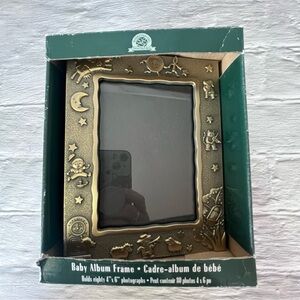 NIB Baby's Photo Frame & Album Nursey Rhymes Designs Keepsake